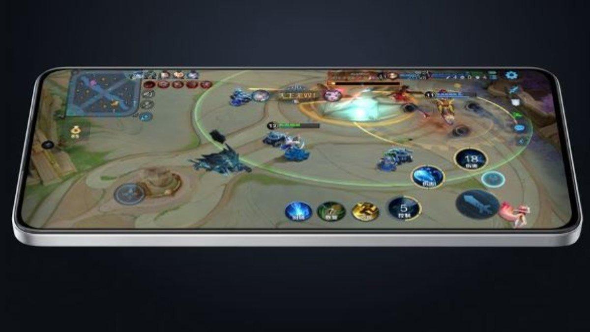 Tampilan Oppo K12 Plus saat digunakan untuk bermain games.