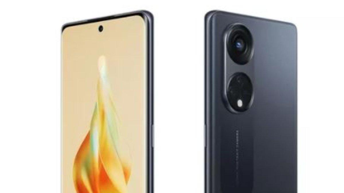 HARGA HP OPPO - Penampakan Oppo Reno 8T 5G warna Midnight Black diakses dari oppo.com, Selasa (15/4/2025).