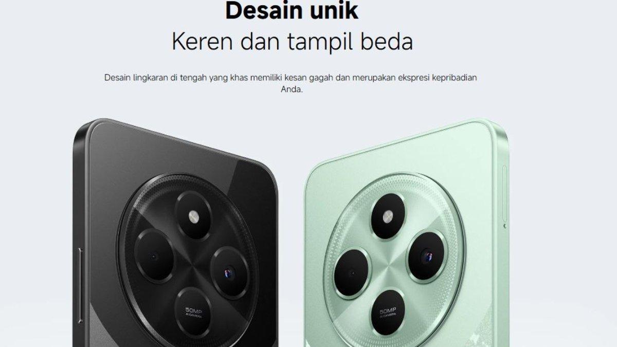 POCO C75: Tampil dengan desain unik, keren dan tampil beda.