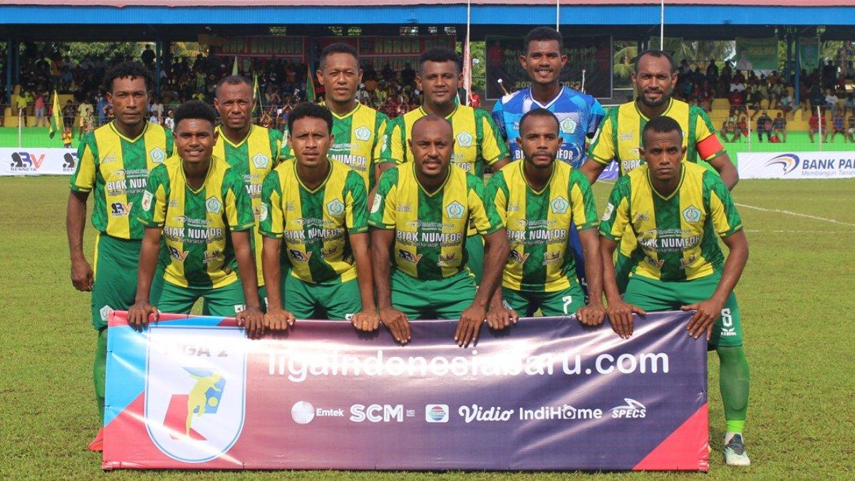Skuad PSBS Biak pada gelaran Liga 2 2023/2024.