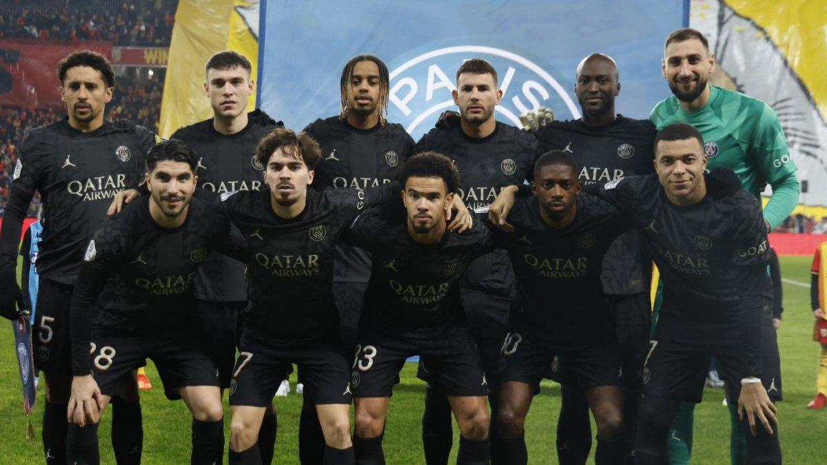 Skuad PSG di gelaran Ligue 1 2023/2024.