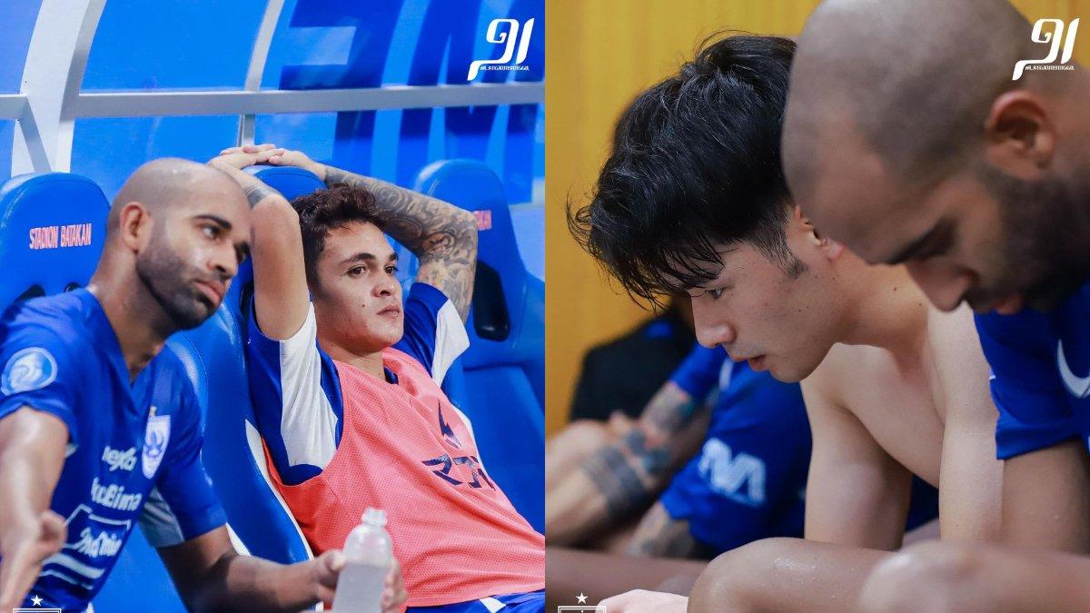 Momen seusai laga PSIS Semarang kontra Persis Solo.