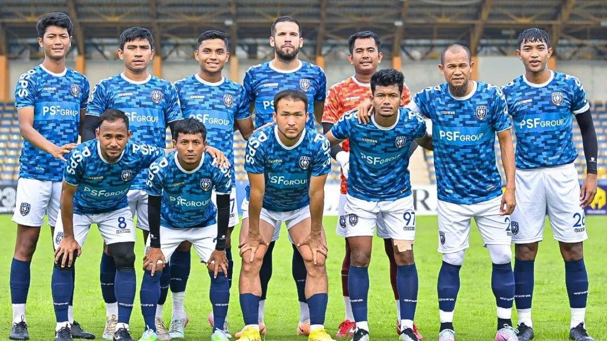 Skuad PSPS Riau di ajang gelaran Liga 2 2023/2024.