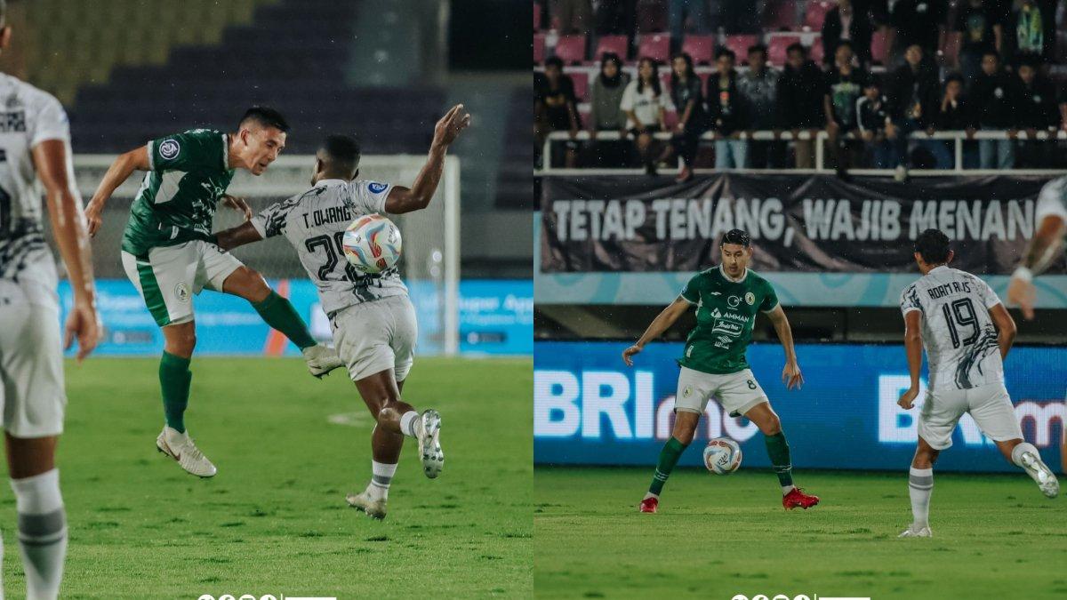 Cuplikan pertandingan PSS Sleman kontra Borneo FC di Stadion Manahan, Solo, Kamis (14/3/2024).