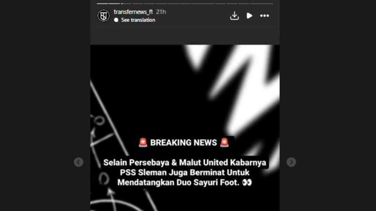 PSS Sleman Yakob dan Yance 22