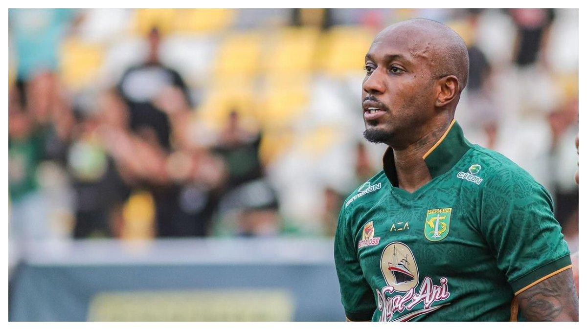 Potret Paulo Henrique saat berseragam Persebaya Surabaya.