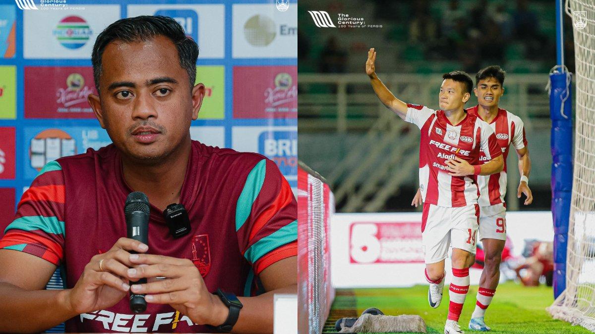Kolase foto pelatih caretaker Tithan Suryata (kiri) yang kini memimpin Persis Solo (kanan) di Liga 1 2023.