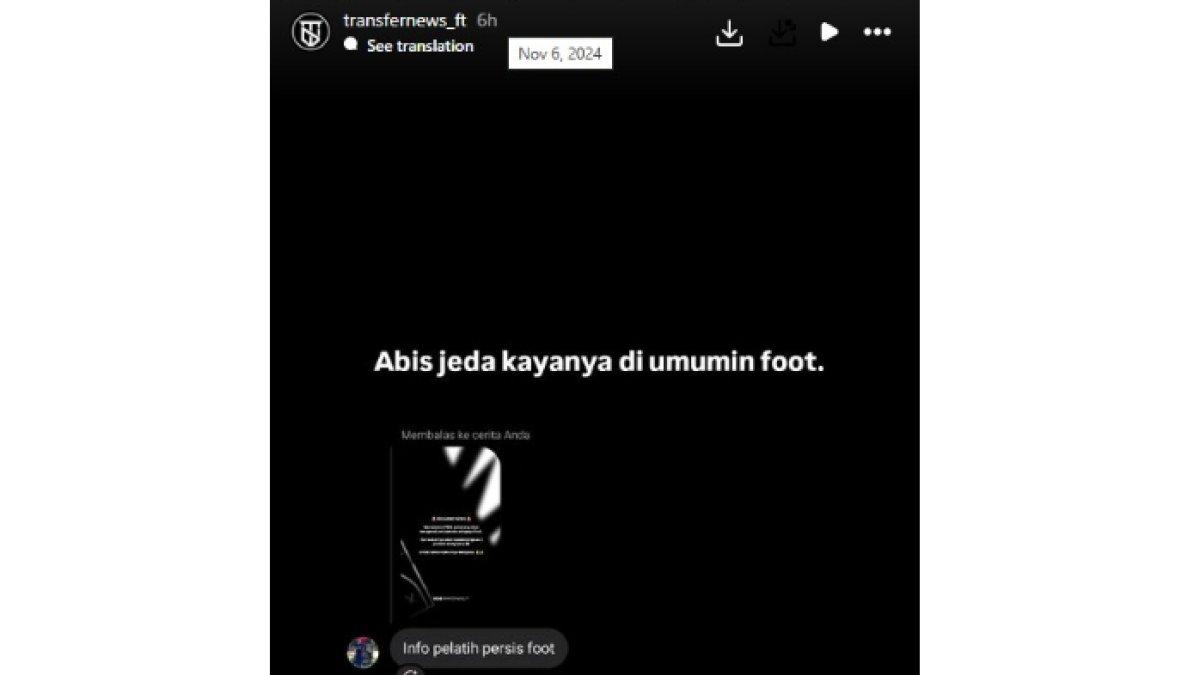 Rumor pelatih Persis Solo akan dirilis setelah jeda kompetisi Liga 1 2024/2025 seusai FIFA Match Day.