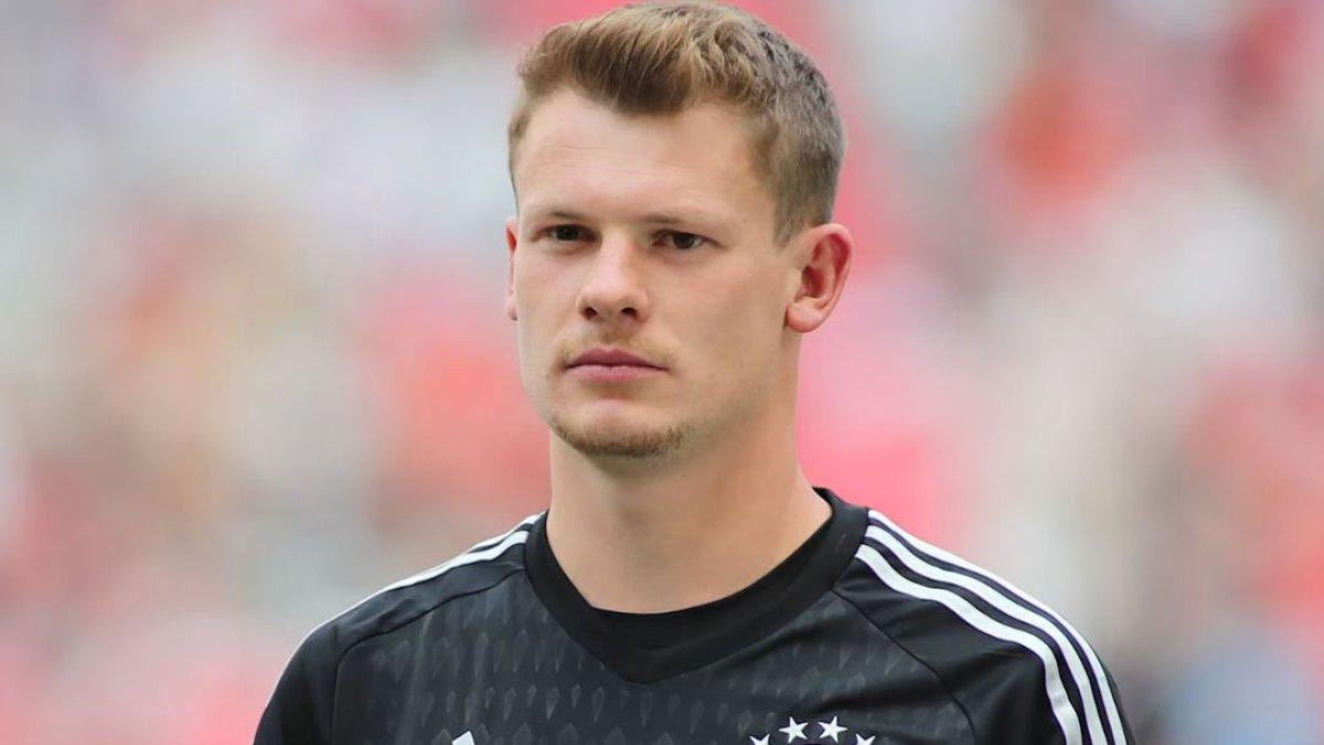 Alexander Nubel saat berseragam Bayern Munchen.