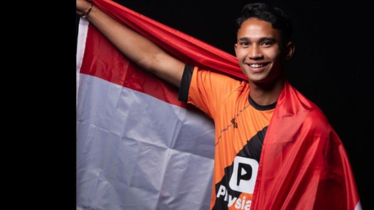 Pemain abroad KMSK Deinze Marselino Ferdinan yang membela Timnas Indonesia