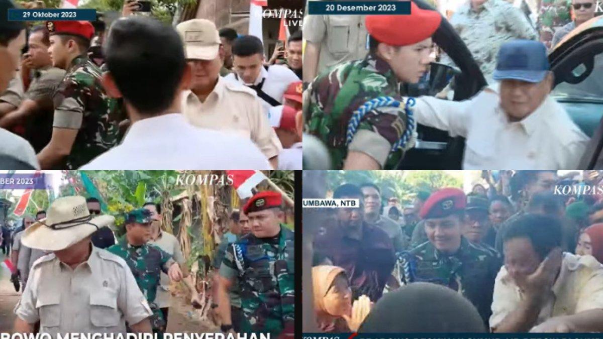 Penampilan Mayor Teddy saat bertugas dampingi Prabowo jadi Menteri Pertahanan