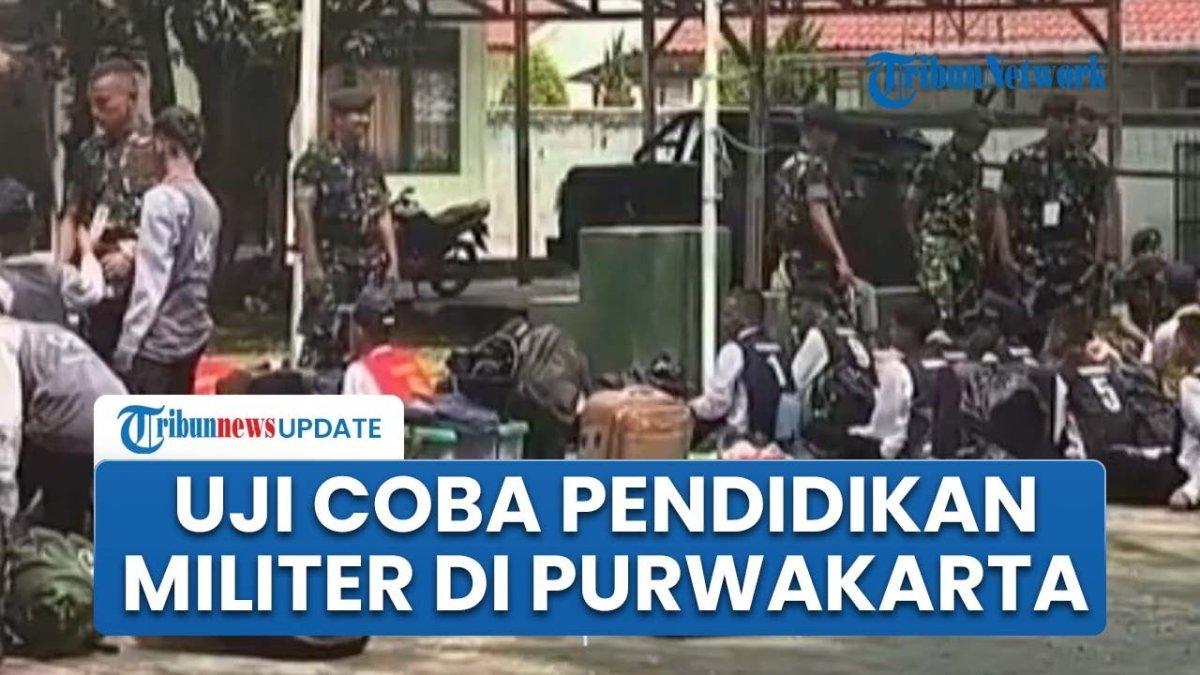 BARAK MILITER - Siswa bermasalah di Jawa Barat mulai dibina di Barak Militer mulai Jumat 2 Mei 2025.
