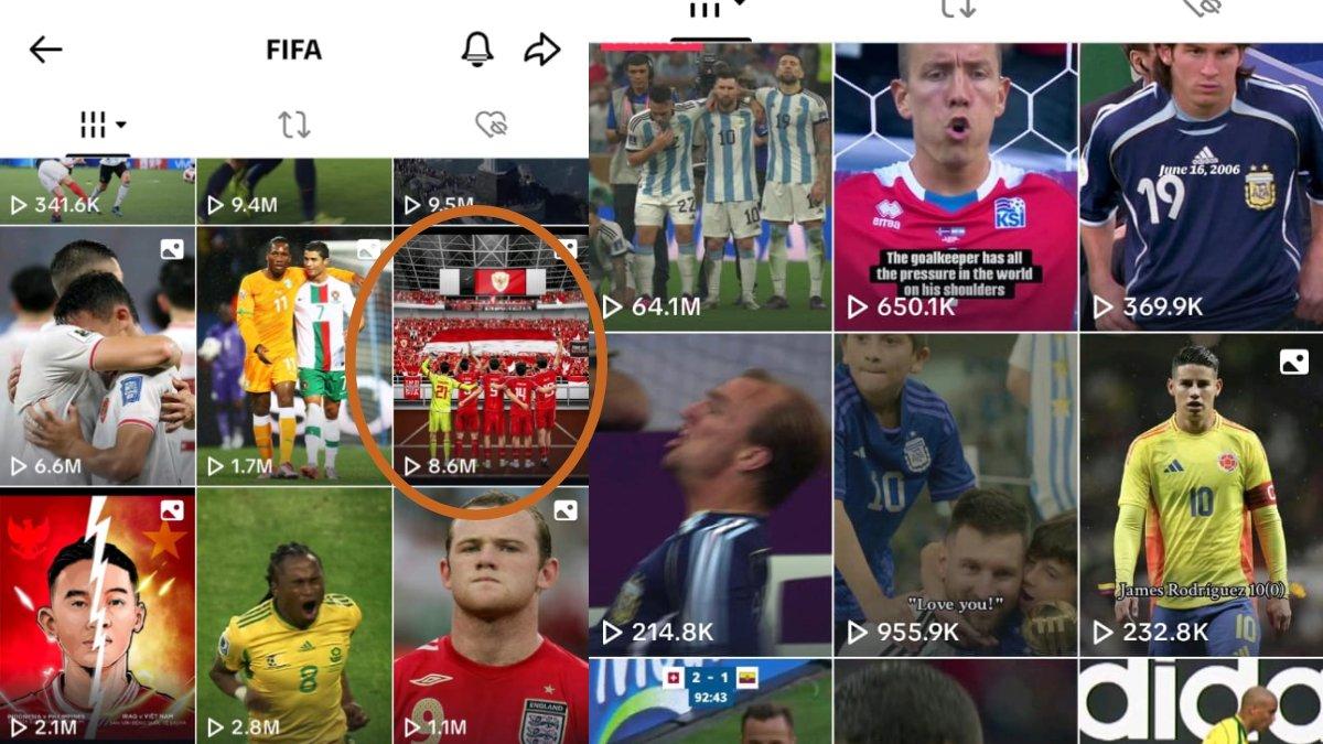 Euforia mendukung Timnas Indonesia turut menerjang akun TikTok resmi dari FIFA, di mana satu video skuad Garuda bisa mencapai 8,6 juta penonton, per Senin, 17 Juni 2024.
