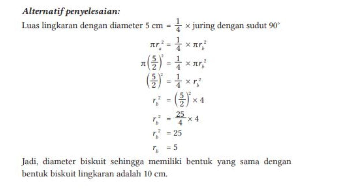 Penyelesaian Soal Uraian Nomor 2