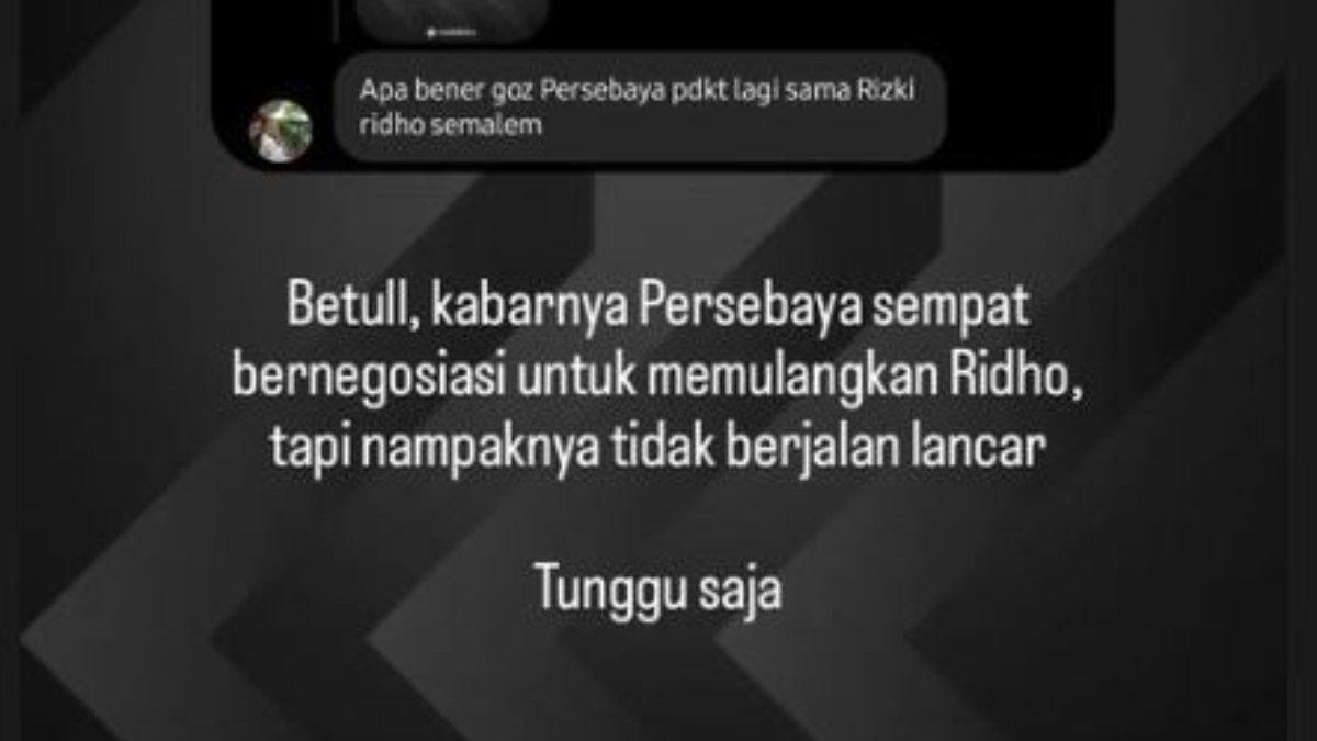 Rumor bek Persija Jakarta yang sempat didekati lagi oleh mantan timnya, yakni Persebaya Surabaya jelang putaran kedua Liga 1 2023 dimulai.
