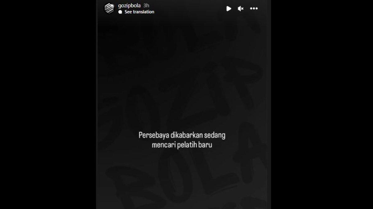 Rumor Persebaya Surabaya kembali mencari pelatih baru di putaran kedua Liga 1 2023 setelah Uston Nawawi tampil mengecewakan, Kamis 14 Desember 2023.