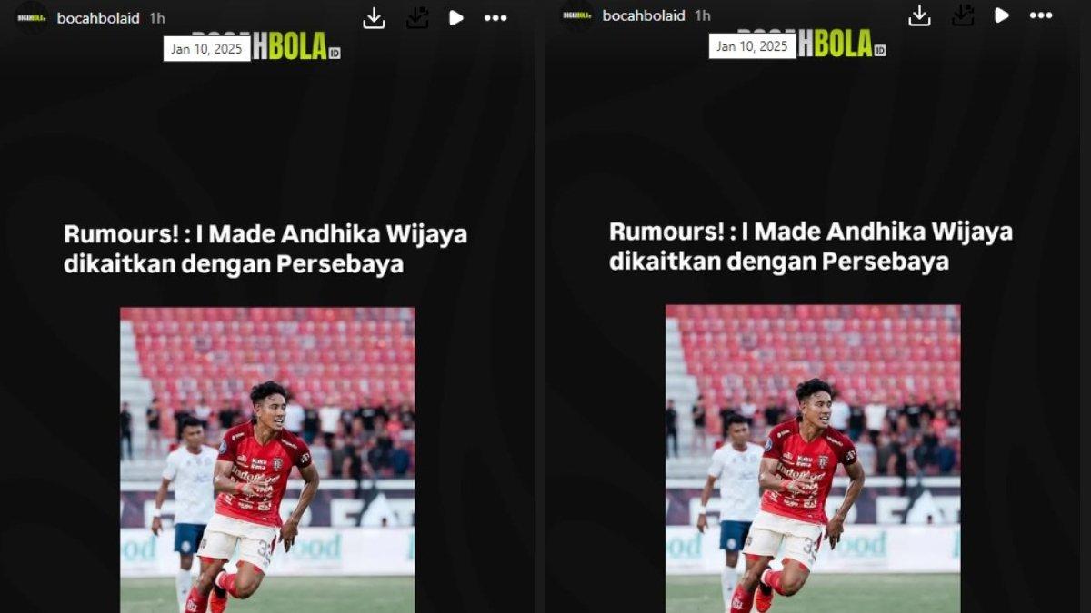Persebaya Surabaya dikaitkan dengan bek Bali United, I Made Andhika Wijaya.