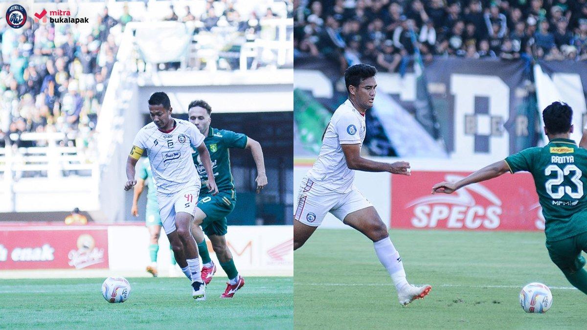 Cuplikan pertandingan Persebaya Surabaya melawan Arema FC di pekan ke-13 Liga 1 2023, Sabtu 23 September 2023.