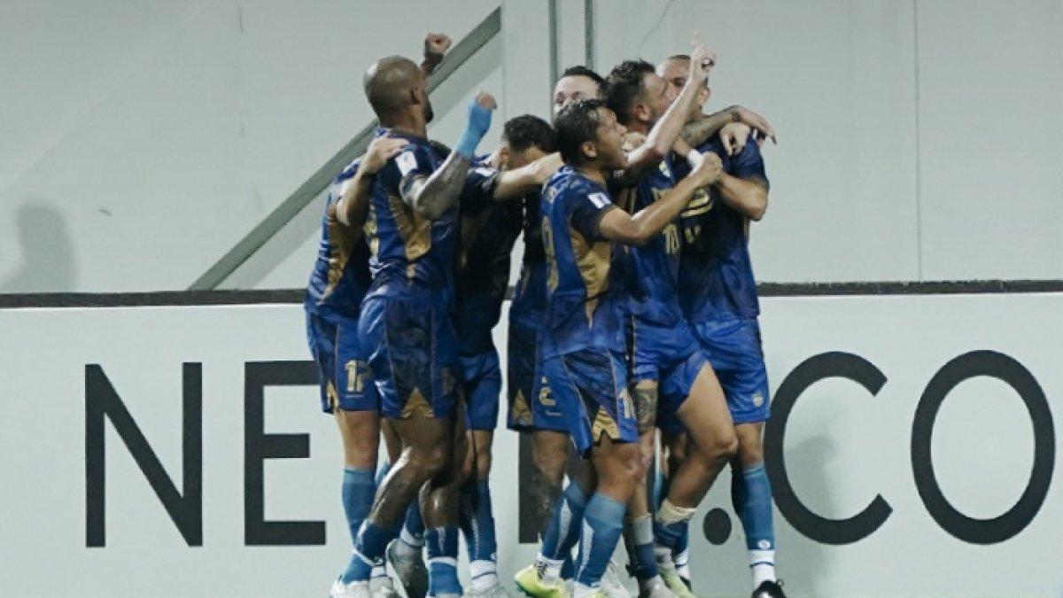 Selebrasi gol skuad Persib Bandung di ajang ACL 2 kontra Lion City Sailors, 9 November 2024.