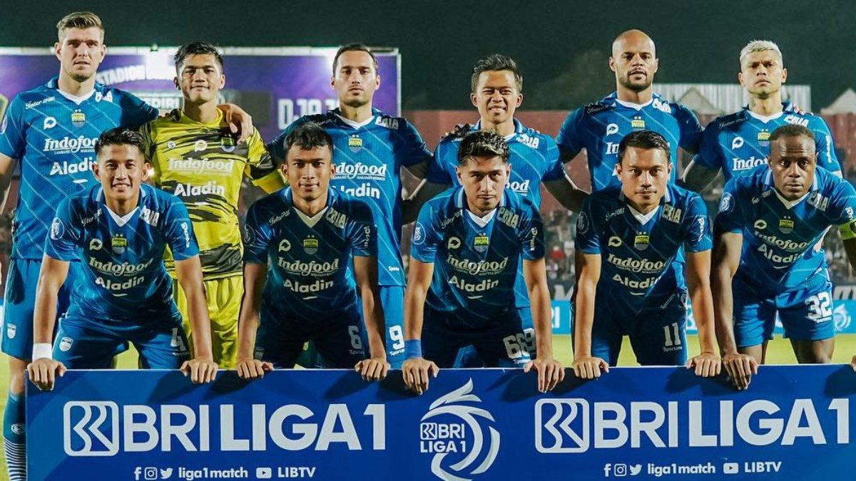 Skuad Persib Bandung di gelaran Liga 1 2023/2024.