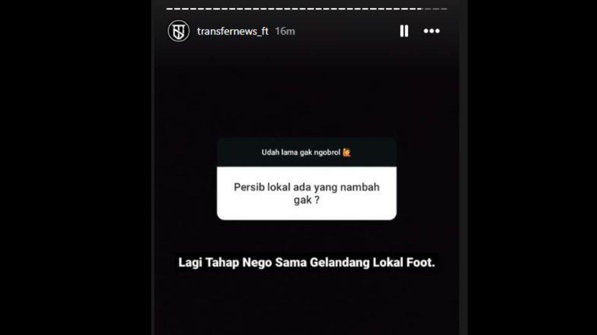 Rumor Persib Bandung yang akan mendatangkan satu gelandang lokal untuk gelaran Liga 1 2024, Kamis, 18 Juli 2024.