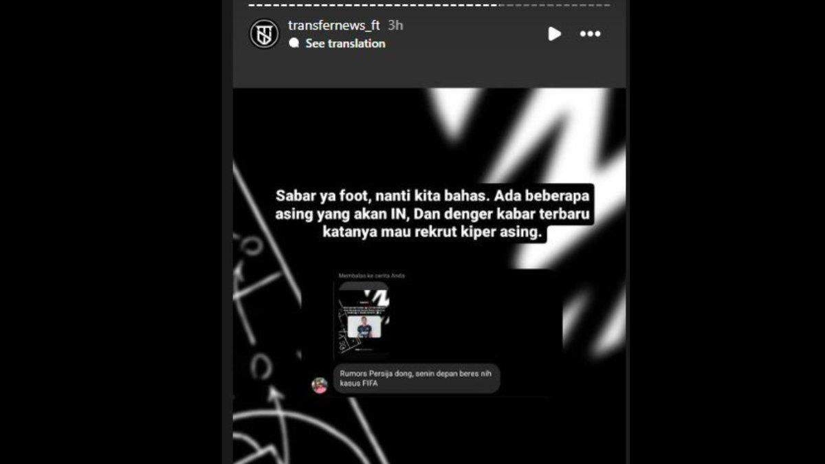 RUMOR - Persija Jakarta disebut-sebut sedang mencari kiper asing untuk pagelaran Liga 1 2024.