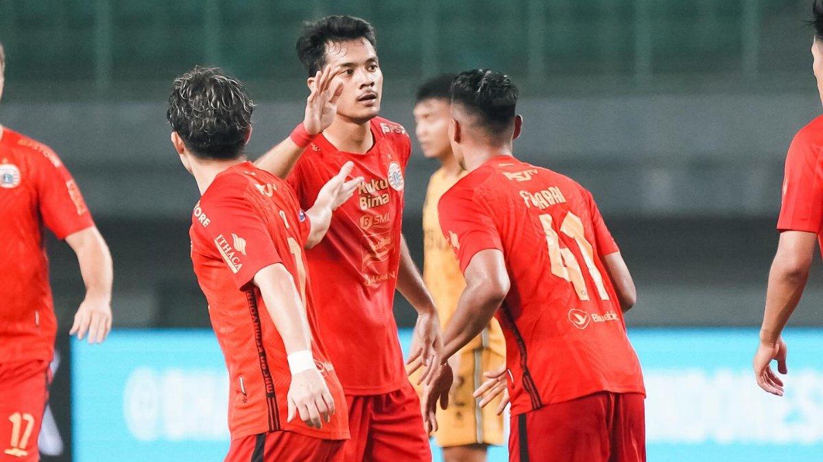 Cuplikan pertandingan Bhayangkara FC melawan Persija Jakarta di putaran kedua Liga 1 2023 pekan ke-20, Senin 27 November 2023.