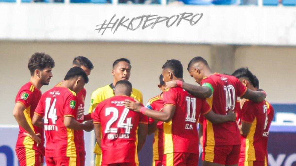 Potret skuad Persijap Jepara di Liga 2 2024.