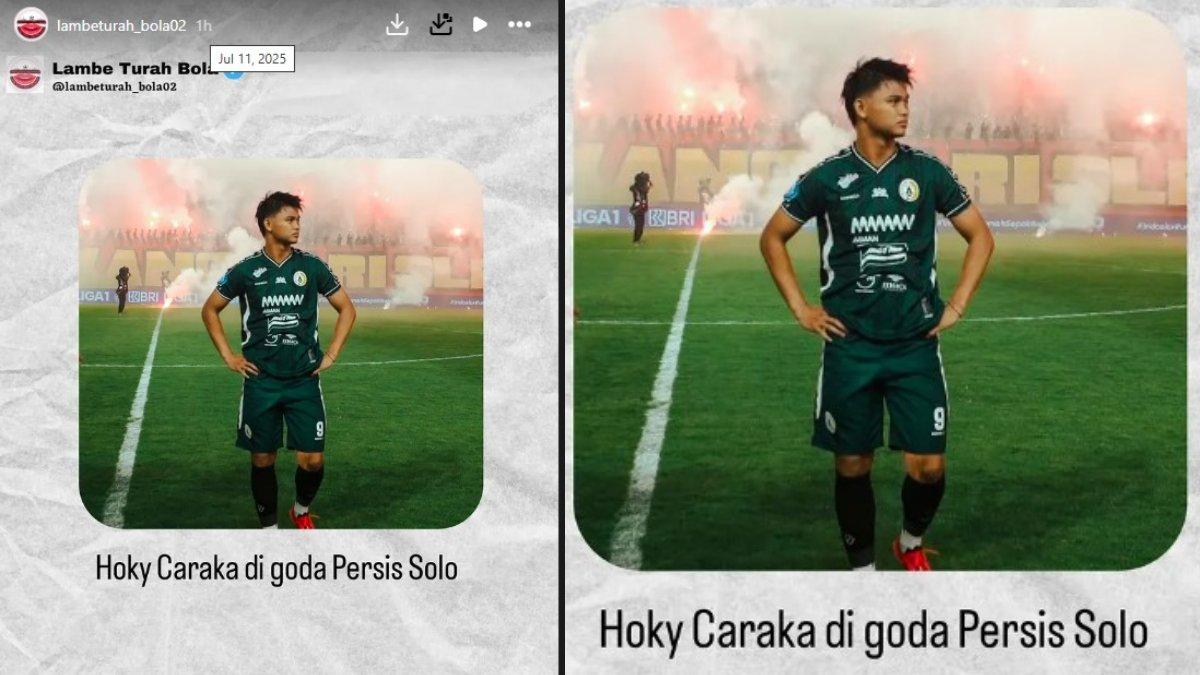 BURSA TRANSFER LIGA 1 - Persis Solo kabarnya tengah goda bintang PSS Sleman, Hokky Caraka.