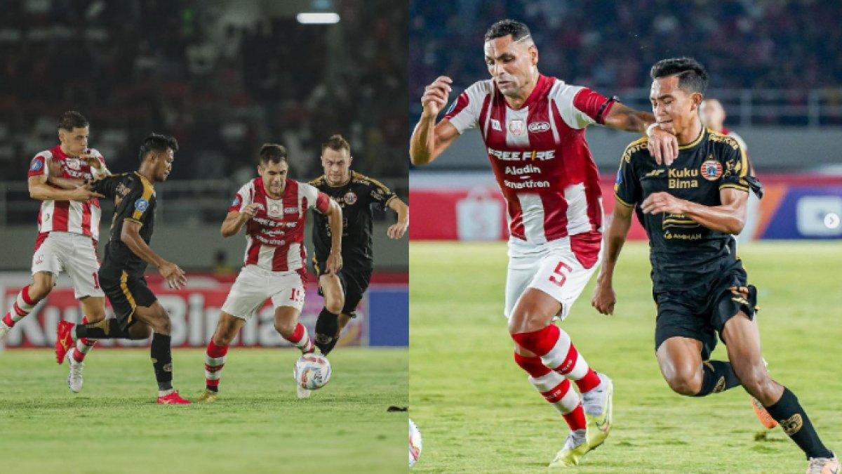 Laga Persis Solo vs Persija Jakarta dalam lanjutan Liga 1 2023/2024 pekan 14 di Stadion Manahan, Solo, Sabtu (30/9/2023) malam. Dalam laga ini, Persis Solo imbang 1-1 lawan Persija Jakarta.