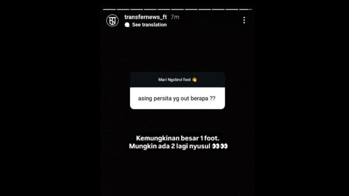 Rumor perombakan asing Persita Tangerang jelang putaran kedua Liga 1 2024.