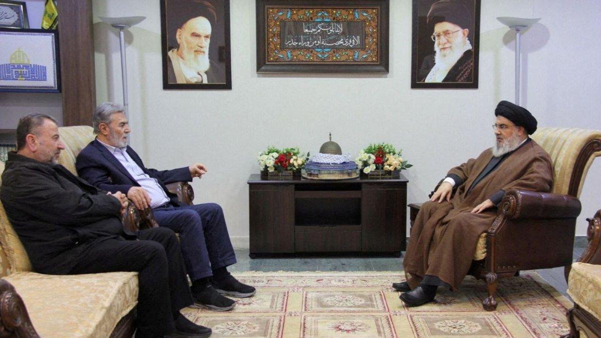 Pertemuan tiga pimpinan tinggi Hamas, Hizbullah dan Jihad Islam Palestina