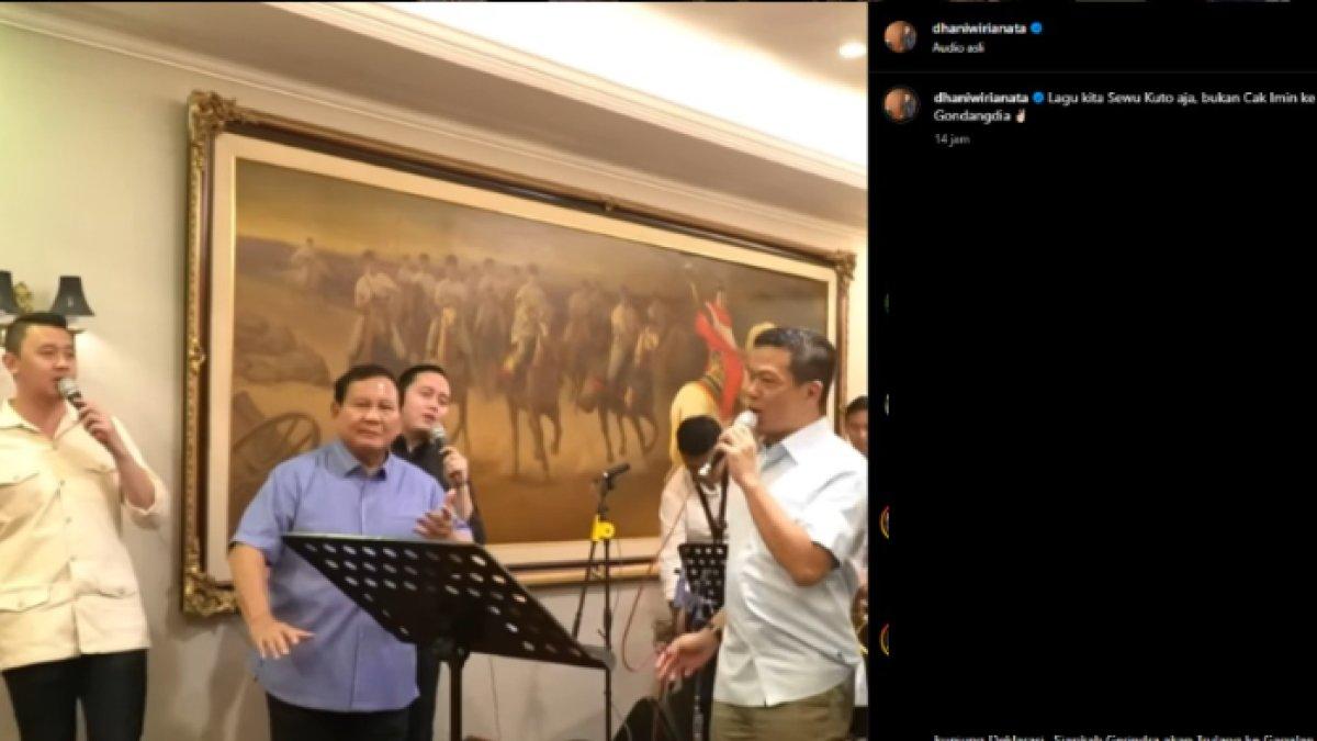 Postingan ajudan Prabowo soal Cak Imin