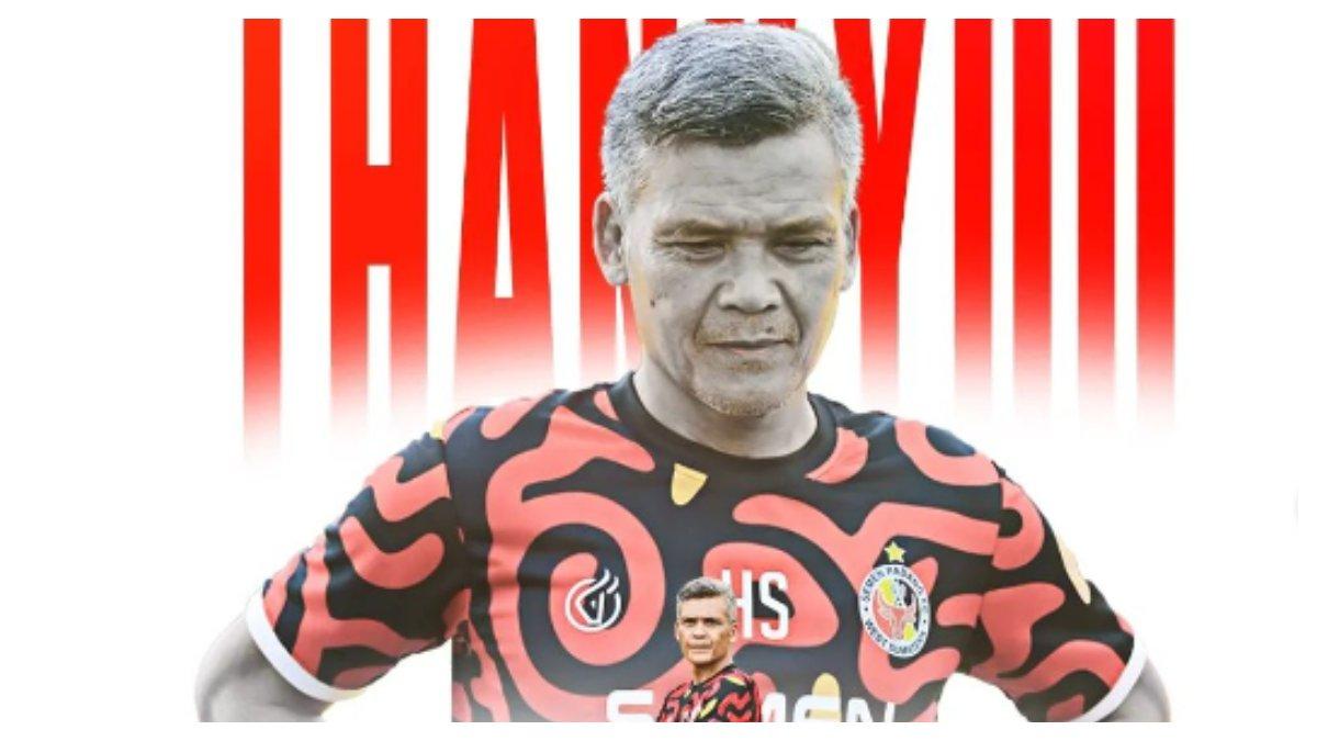 Potret Hendri Susilo mantan pelatih Klub Semen Padang Hendri Susilo