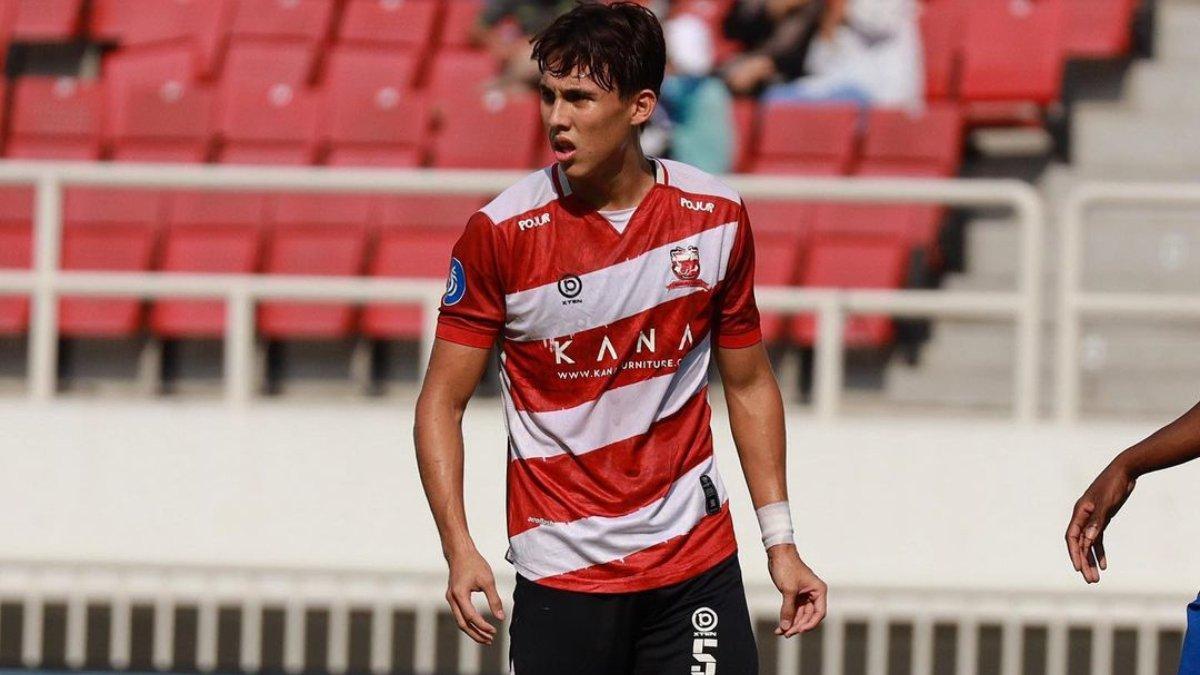 Sosok Jacob Mahler, primadona yang naik daun dari Madura United bikin Arema FC dan PSS Sleman saling adu sikut.