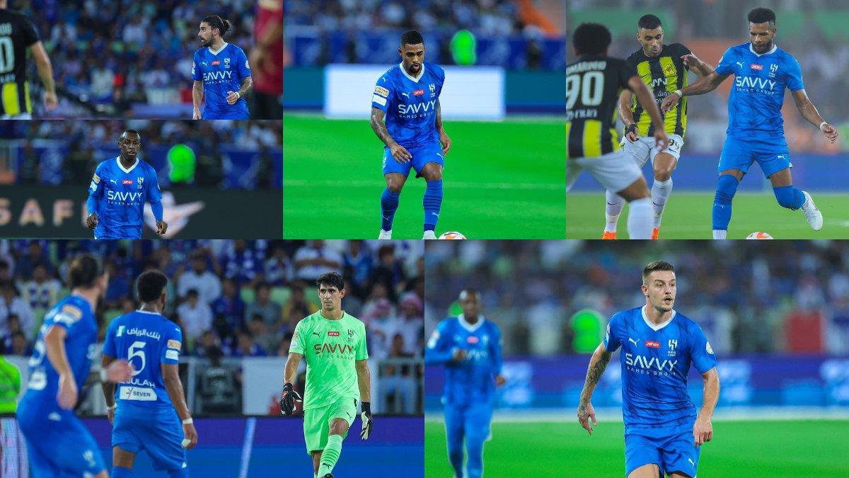 Potret Beberapa Pemain Al Hilal ketika Berhasil Meraih Kemenangan atas Al Ittihad di Pekan ke 5 Liga Saudi