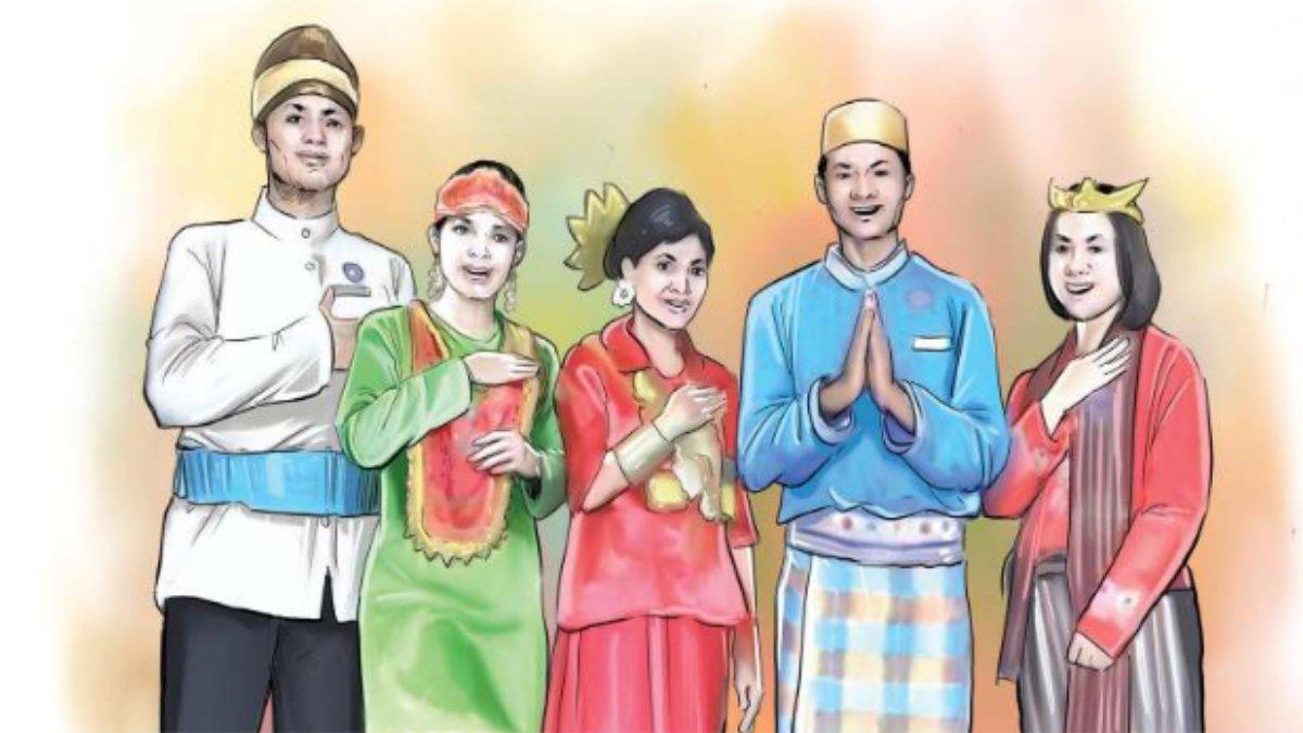 Potret Keberagaman suku dan budaya Indonesia