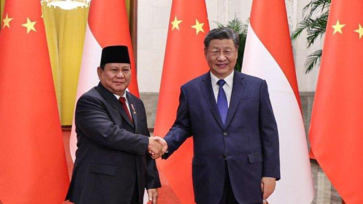 PRABOWO-JINPING - Presiden RI Prabowo Subianto dan Presiden Republik Rakyat Tiongkok (RTT) Xi Jinping di Great Hall of The House, Beijing, China, Sabtu (9/11/2024).
