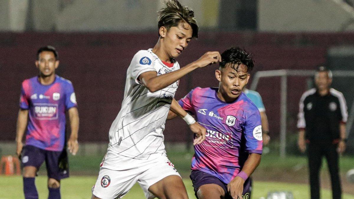 Cuplikan pertandingan RANS Nusantara FC kontra Arema FC, Kamis (22/2/2024).