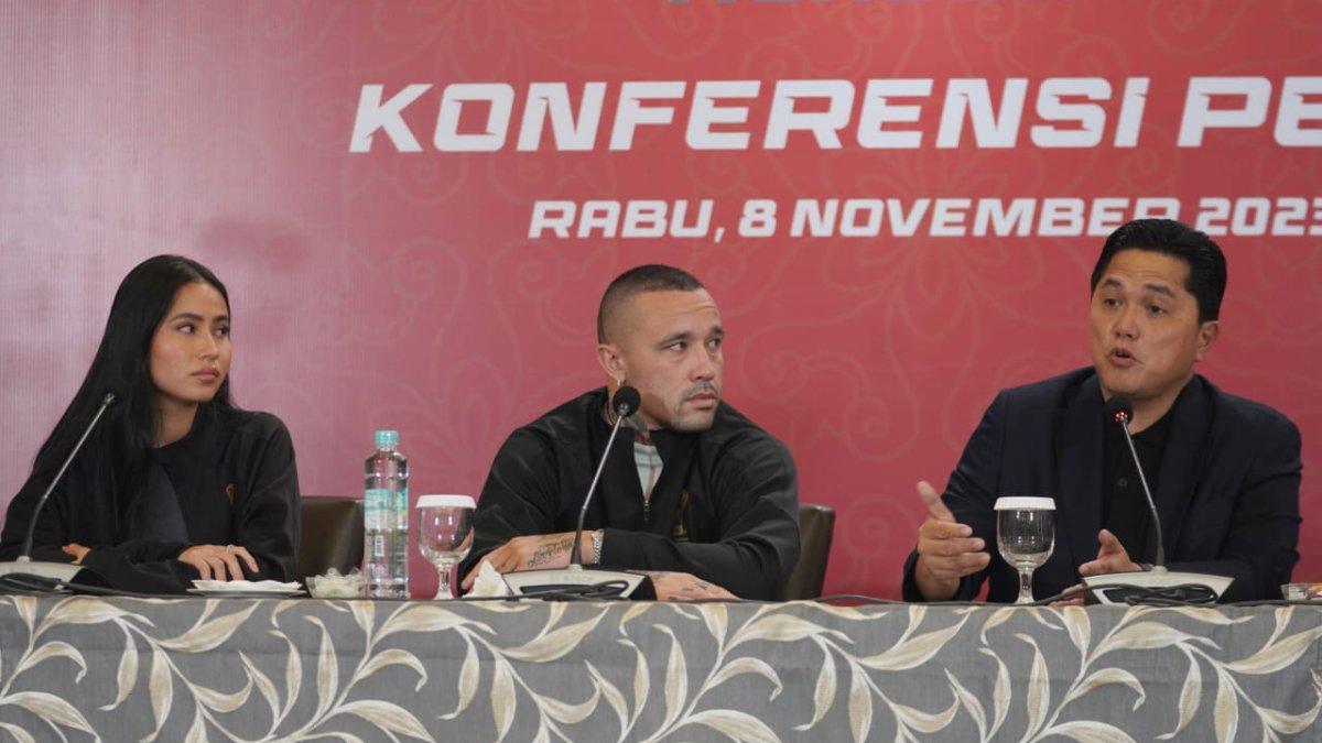 Radja Nainggolan menjadi duta di Piala Dunia U17, Rabu 8 November 2023