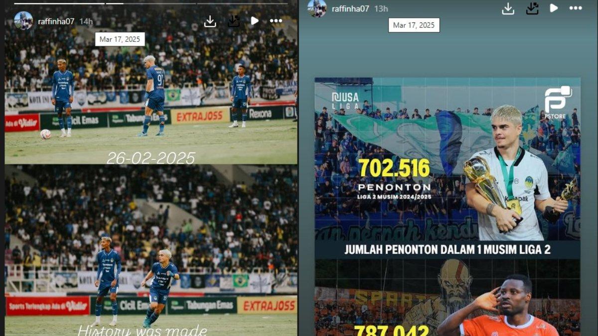 Dua unggahan Rafinha yang disinyalir adalah kode ingin bertahahan di PSIM Yogyakarta.