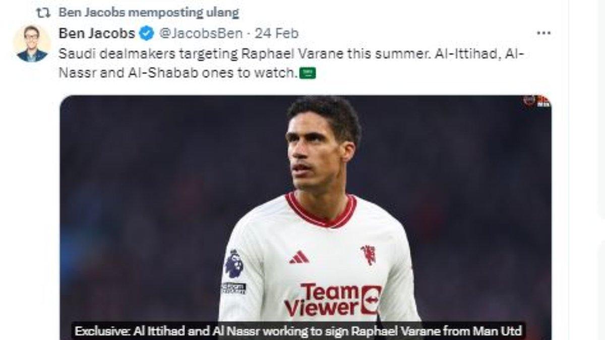 Raphael Varane Al Ittihad 2