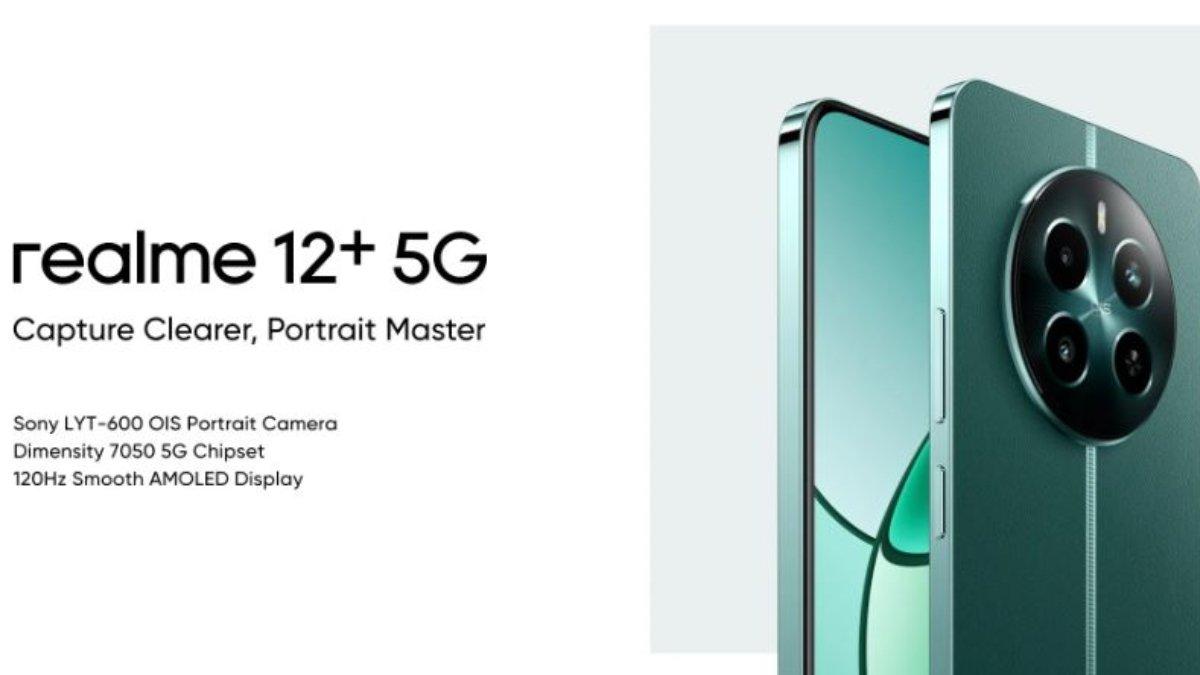 Realme 12 Plus 5G: Capture Cleaner, Portrait Master.