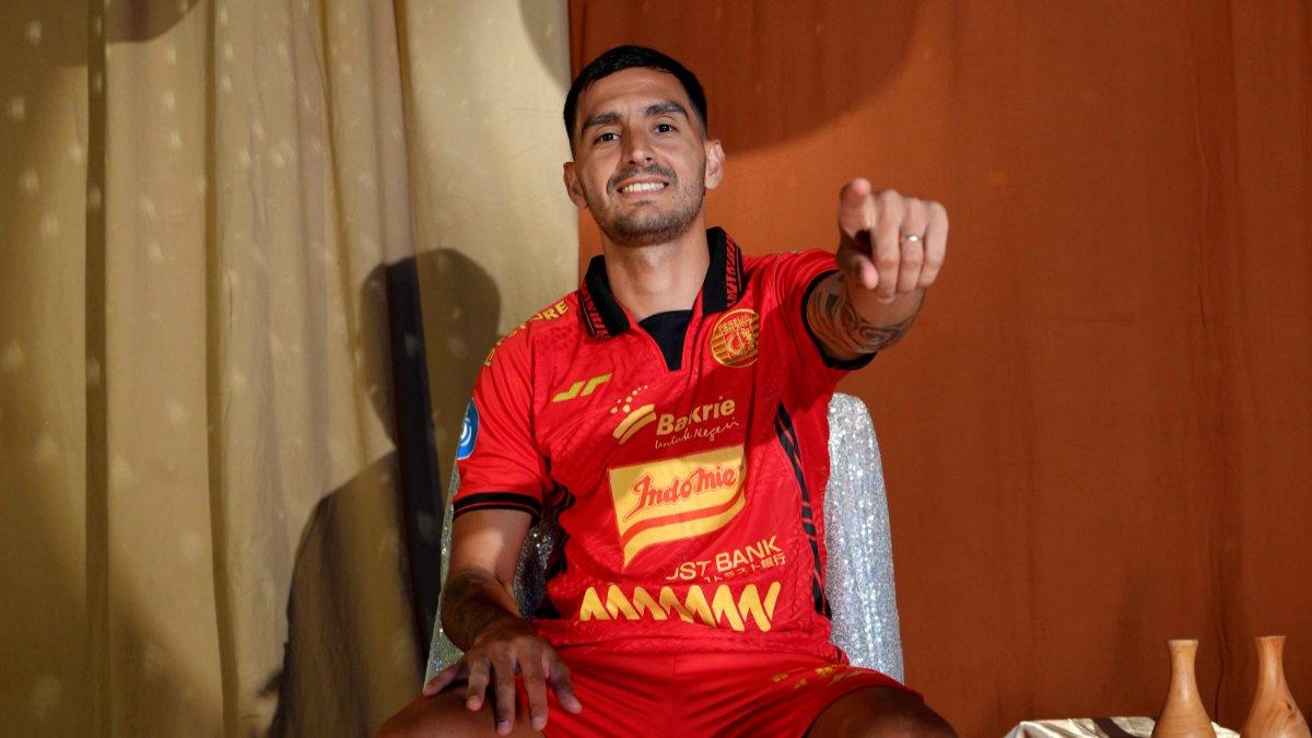 Rekrutan Persija Jakarta di bursa transfer putaran kedua musim 2024/2025, Pablo Andrade.