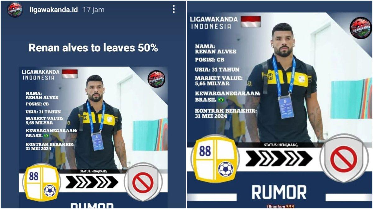 Renan Alves Out 22