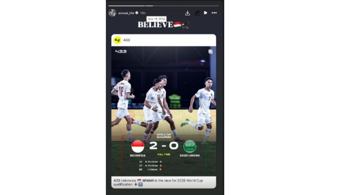 Respons Asnawi Mangkualam seusai Timnas Indonesia bungkam Arab Saudi.