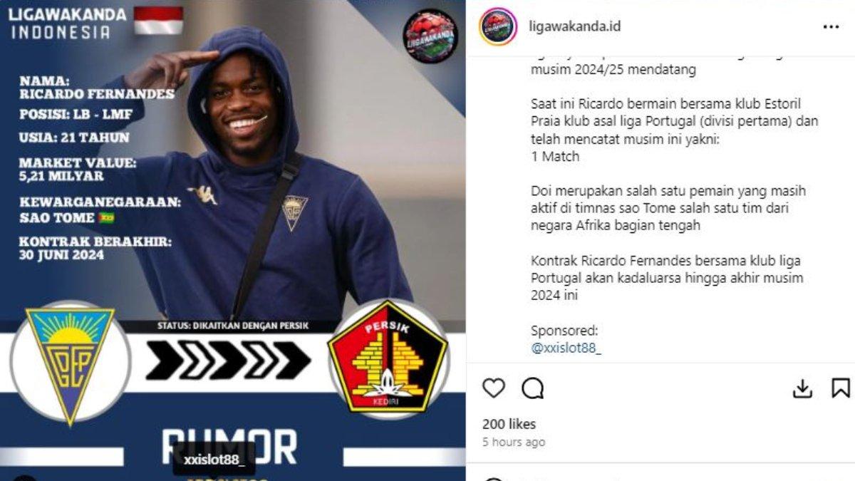 Ricardo Fernandes Persik Kediri 23