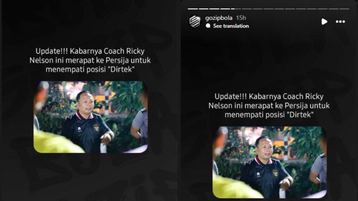 RUMOR - Sosok pelatih Ricky Nelson tengah dilirik Persija Jakarta untuk menjadi direktur teknik yang baru untuk gelaran Liga 1 2024 mendatang.