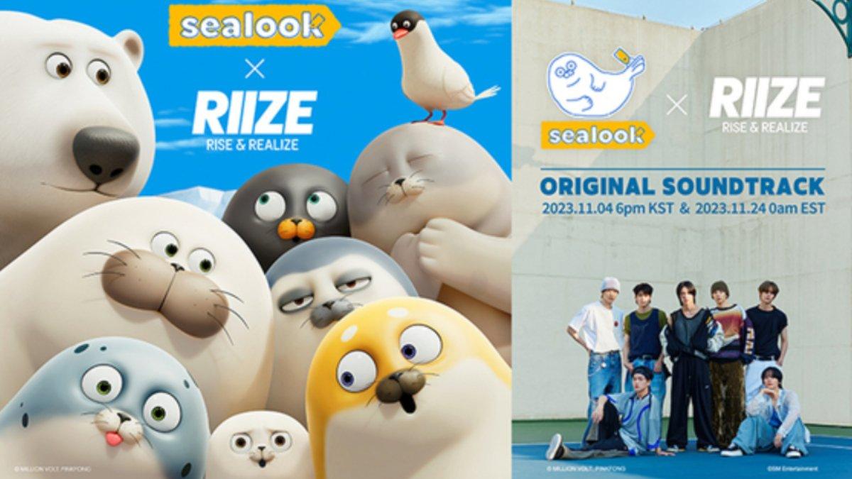 RIIZE akan merilis soundtrack untuk animasi 'Sealook' yang akan dirilis di platform streaming Korea pada 4 November 2023 dan secara global 24 November 2023.