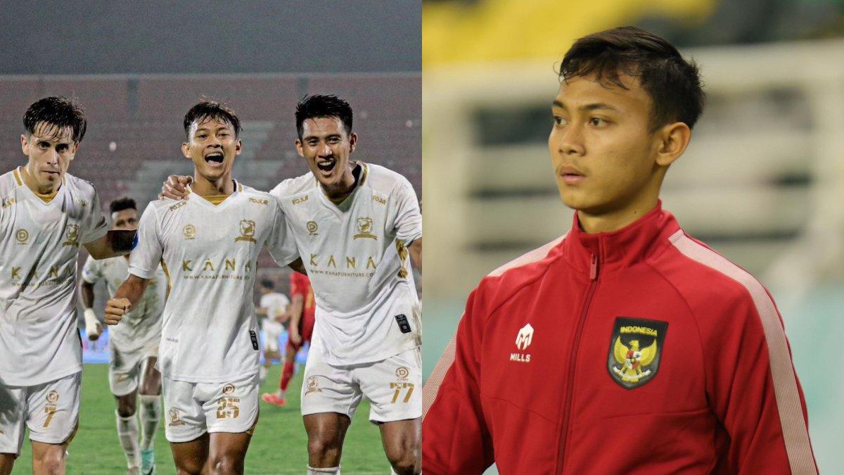 Kolase foto pahlawan kemenangan Madura United saat bertandang ke markas Persija Jakarta di pekan ke-25 Liga 1 2023 lalu, yakni Riski Afrisal.